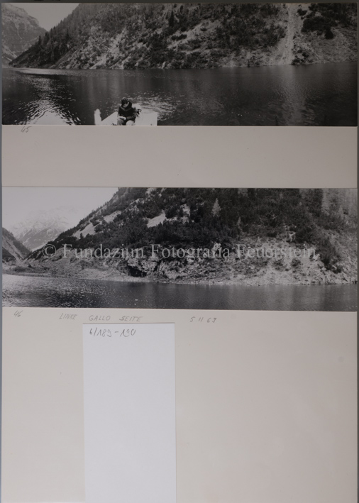 Staumauer Livigno-See, 1965-1969