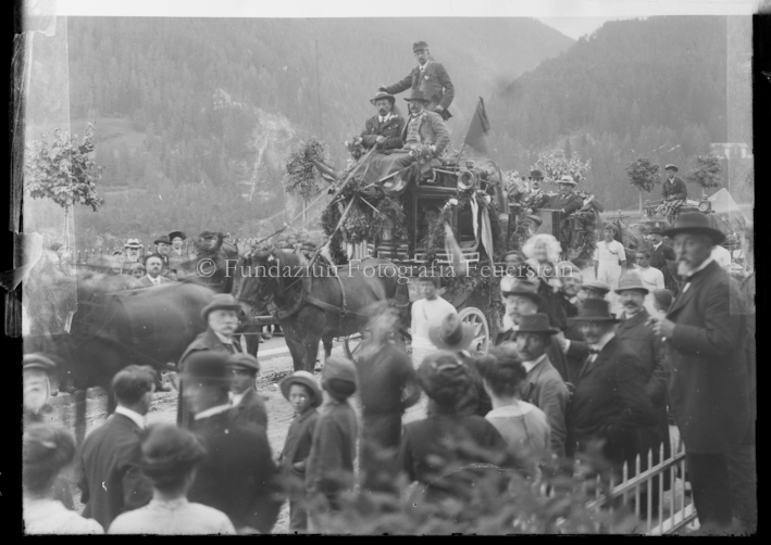 Einweihung Rhätische-Bahn, Scuol, Festumzug