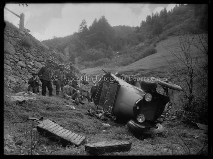 Autounfall auf der Flüelastrasse bei Susch