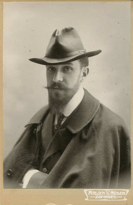Einzelporträt aus der Porträtserie des Schweizer Photographen Vereins 1894-1940