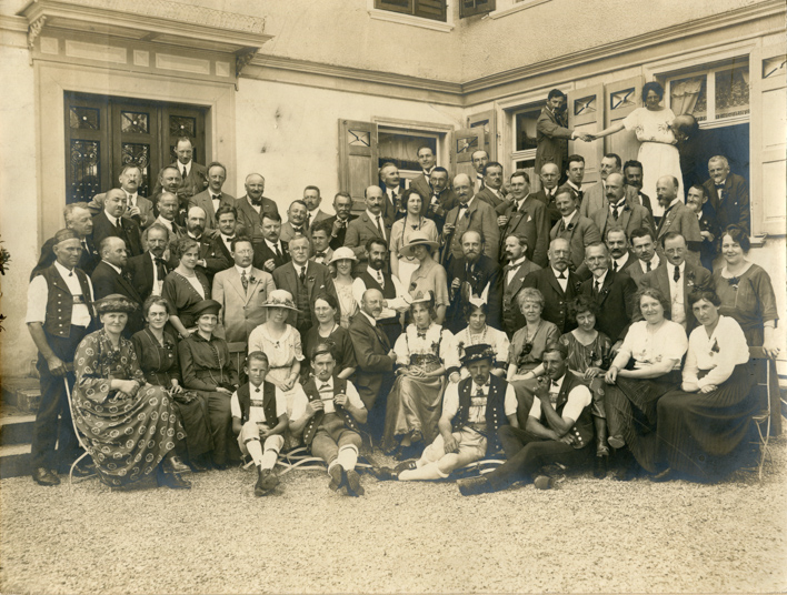 Gruppenfoto aus der Porträtserie des Schweizer Photographen Vereins 1894-1940
