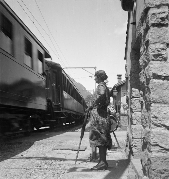 Bahnübergang bei Locarno
