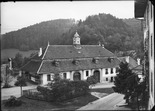 Straf- und Verwahrungsanstalt Thorberg, Krauchthal; Blick auf die ehemalige Landvogtwohnung, urpsprünglich ein Gebäudeteil aus der Klosterzeit