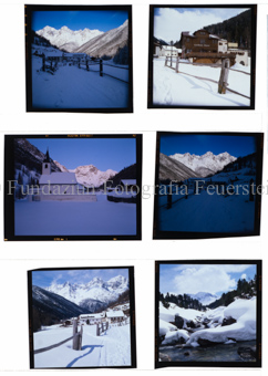 Dorf S-charl, Winter