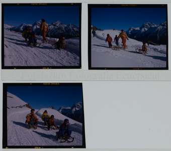 Aus der Serie: Wintersport, Schlitteln