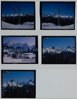 Ftan Sessellift, Winter