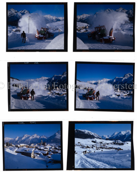 Ftan, Winter
