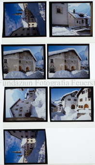 Aus der Serie: Scuol Winter, Sent Sur-En Uina, Sent Winter