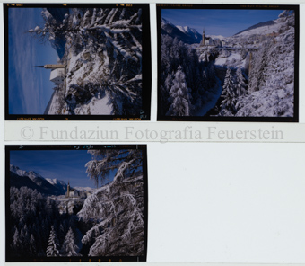Aus der Serie: Scuol Winter, Sent Sur-En Uina, Kirche