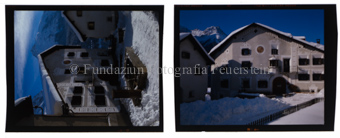 Aus der Serie: Scuol Winter, Sent Sur-En Uina, Haus Pernet