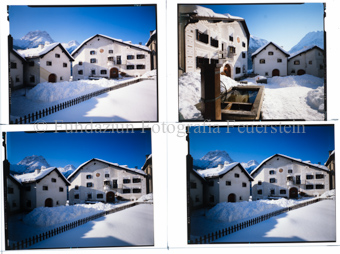 Aus der Serie: Scuol Winter, Sent Sur-En Uina, Haus Pernet