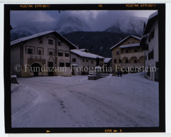 Aus der Serie: Scuol Winter, Sent Sur-En Uina, Scuol