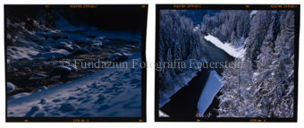 Aus der Serie: Scuol Winter, Sent Sur-En Uina, Scuol Dorfpartien