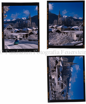 Aus der Serie: Scuol Winter, Sent Sur-En Uina, Neue Aufnahmen Scuol Winter 1993