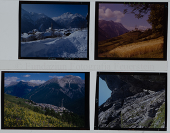 Aus der Serie: Scuol Winter, Sent Sur-En Uina, Sent