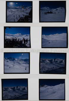 Skigebiet mit Liften
