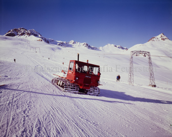 Skigebiet Jonvrai mit Piz Champatsch und Piz Clünas