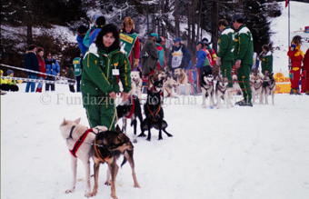 Alpirod Hundeschlittenrennen, Helfer bei Hunden