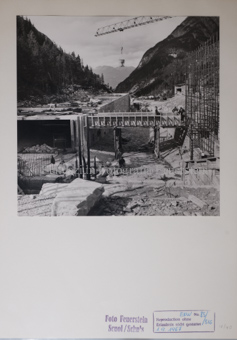 Via da S-charl; Strasse, Brücke, 1964-1971
