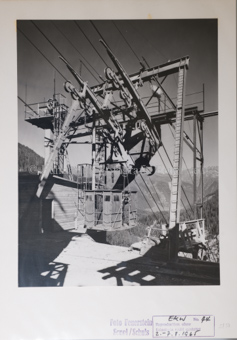 Seilbahn, Station, Arbeiter