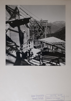 Seilbahn, Gruppe Arbeiter