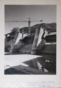 Baustelle, Elektrizitätswerk, Schleuse, Kran