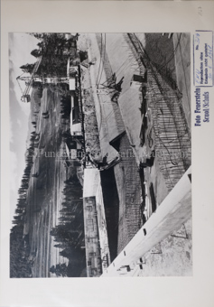 Baustelle, Kran, Fundament, Stahlbetongitter