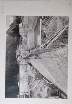 Elektrizitätswerk, Fluss, Baustelle, Stahlbeton