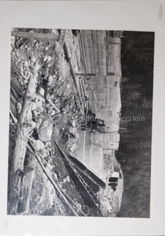 Elektrizitätswerk, Fluss, Baustelle, Stahlbeton