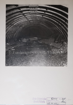 Druckstollen, Stahlgerüst, Wassereinbruch