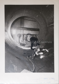 Röhre, Bauarbeiter, Schweissen