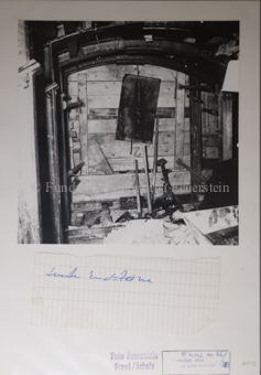 Druckstollen, Gleise, Wasser, Stahlgerüst, Holzgerüst