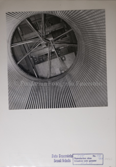 Elektrizitätswerk, Wasserturbine, Innenseite