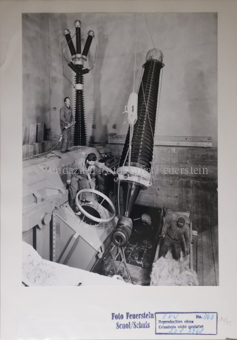 Elektrizitätswerk, Umspannwerk, Installation, Bauarbeiter
