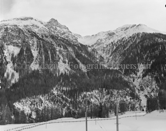 Berglandschaft, Schnee