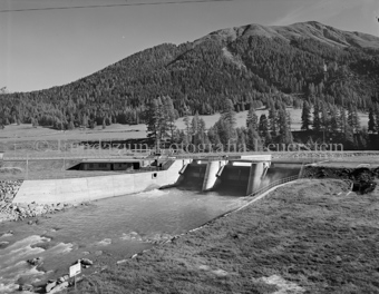 Via da S-charl, Schleuse, Fluss, Berglandschaft