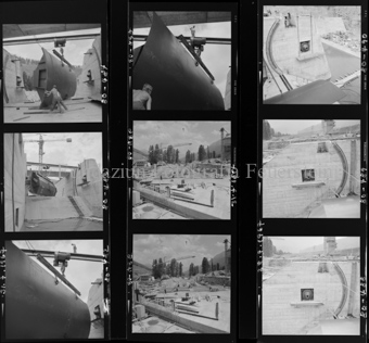 Wehr S-chanf, Schützenmontage Auftrag Wartmann AG, (Entsander Auftrag Gebrüder Gruner)