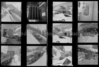 Transport, Baustelle Ova Spin, Auftrag Motor Columbus
