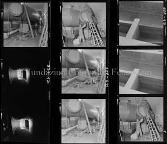 Holz und Baurückstände, Turbine, Zentrale Pradella, Panzerrohr, Bain Crotsch