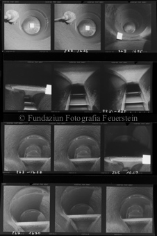 11.12.85: EKW Zentrale Pradella; 14.12.85: Turbine T04. Turbine T01, Farbschaden