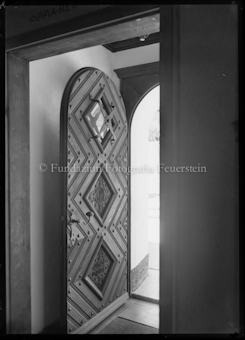 Eingangstüre der Bäckerei