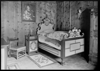 Schlafzimmer im Pfarrhaus