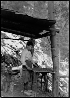 Stollenaufnahme Elektrizitätswerk 1929