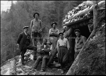 Stollenaufnahme Elektrizitätswerk 1930