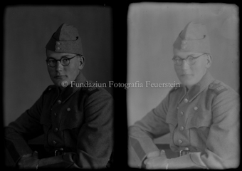 Porträt Mann in Uniform