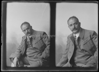 Porträt älterer Mann sitzend (Johann Feuerstein, 1871-1946)