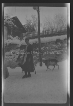 Frau mit Tieren