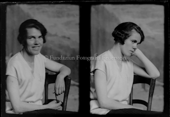 Porträt Frau (Olga Huber)
