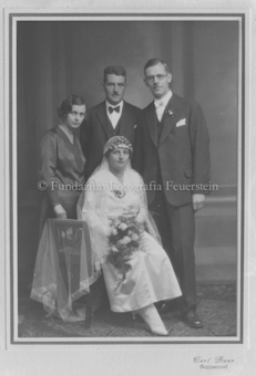 Gruppenporträt, Hochzeit