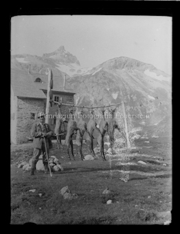 Originalbeschriftung der Schachteln «Jägerplatten»
